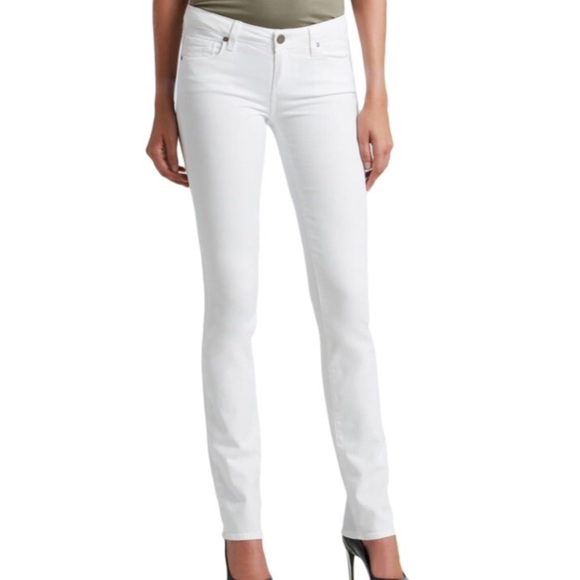 PAIGE Denim - NWT Paige White Straight Leg Jeans